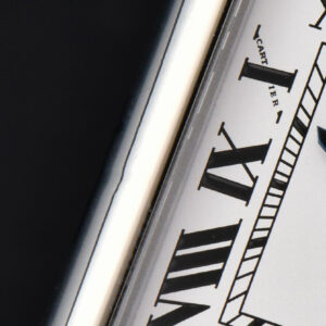 Tank Must Small 29.5×22mm K11F White Dial Blue Smooth Calf Strap Quartz - Image 12