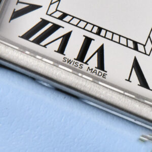 Tank Must Small 29.5×22mm K11F White Dial Blue Smooth Calf Strap Quartz - Image 13