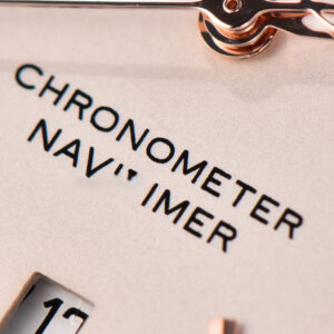 Navitimer TF 41MM RG White Dial White Bezel Brown Leather A2824 - Image 4