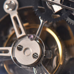RM001 Tourbillon PVD JBF 47MM Black Skeleton Dial Black Rubber Strap - Image 6
