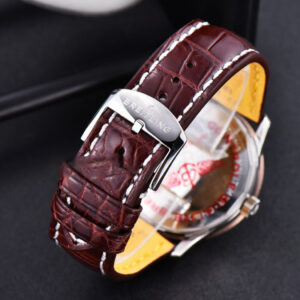 Navitimer TF 41MM RG White Dial White Bezel Brown Leather A2824 - Image 11