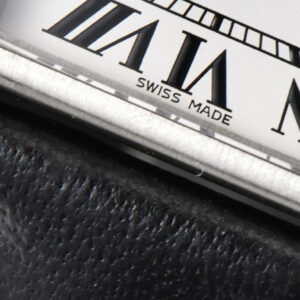 Tank Must Large 33.7×25.5mm K11F White Dial Black Smooth Strap Quartz - Image 13