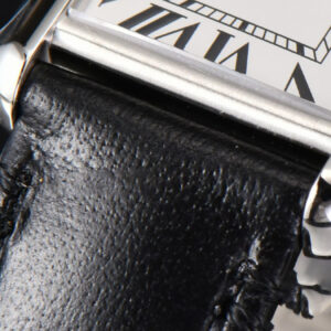 Tank Must Large 33.7×25.5mm K11F White Dial Black Smooth Strap Quartz - Image 14