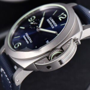 PAM1117 Titanium VSF 44MM Blue Dial Blue Rubber Strap P9010 - Image 7