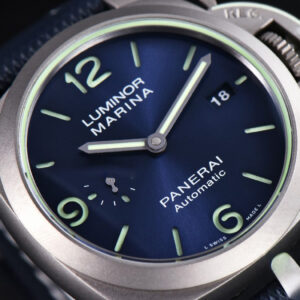 PAM1117 Titanium VSF 44MM Blue Dial Blue Rubber Strap P9010 - Image 8