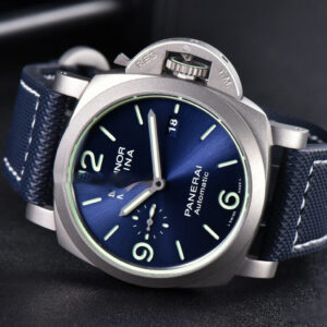 PAM1117 Titanium VSF 44MM Blue Dial Blue Rubber Strap P9010 - Image 9