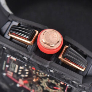 RM011 NTPT Chrono KVF Skeleton Dial on RG Crown Black Rubber Strap A7750 V2 - Image 11