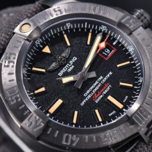 Avenger BlackBird TF 44MM Ti Black Dial Nylon Strap A2824 - Image 6