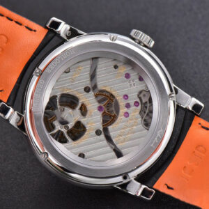 Hommage Flying Tourbillon RDDBHO0568 SS JBF 43MM White Dial Black Croc Leather Strap - Image 10
