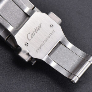 Santos de Cartier Medium SS BVF 35MM Green Dial SS Bracelet MIYOTA 9015 - Image 10
