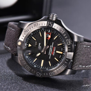 Avenger BlackBird TF 44MM Ti Black Dial Nylon Strap A2824 - Image 10