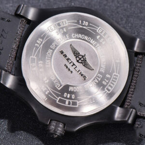 Avenger BlackBird TF 44MM Ti Black Dial Nylon Strap A2824 - Image 14
