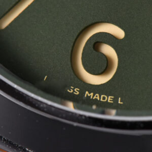 PAM911 Luminor Marina Noob 44MM Green Dial Brown Leather Strap A6497 - Image 6