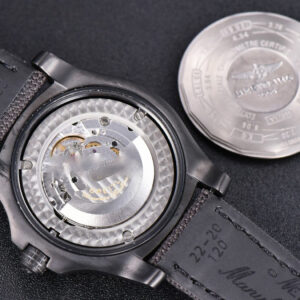 Avenger BlackBird TF 44MM Ti Black Dial Nylon Strap A2824 - Image 16