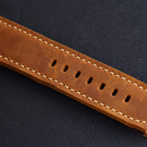 PAM911 Luminor Marina Noob 44MM Green Dial Brown Leather Strap A6497 - Image 17