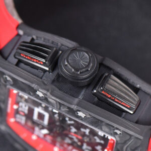 RM011 NTPT Chrono KVF Red Skeleton Dial on Black Crown Red Rubber Strap A7750 V2 - Image 12
