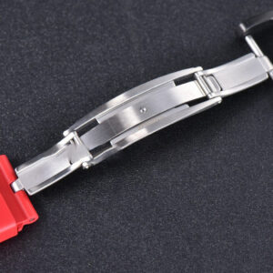 RM011 NTPT Chrono KVF Red Skeleton Dial on Black Crown Red Rubber Strap A7750 V2 - Image 16