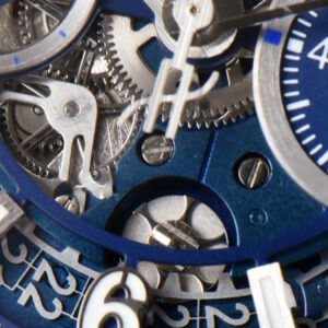 Big Bang Unico 45mm BBF Blue Ceramic Skeleton Dial Black Rubber Strap A1280 - Image 15