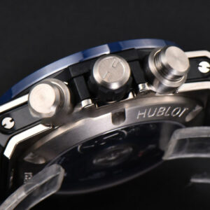 Big Bang Unico 45mm BBF Blue Ceramic Skeleton Dial Black Rubber Strap A1280 - Image 21