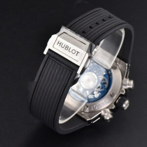 Big Bang Unico 45mm BBF Blue Ceramic Skeleton Dial Black Rubber Strap A1280 - Image 23