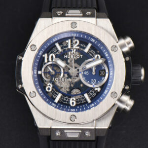 Big Bang Unico 45mm BBF Skeleton Dial Black Rubber Strap A1280