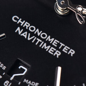 Navitimer TF 38MM SS Black Dial Gray Bezel SS Bracelet A2824 - Image 3