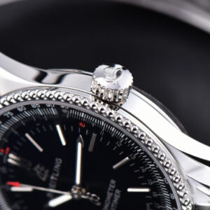 Navitimer TF 38MM SS Black Dial Gray Bezel SS Bracelet A2824 - Image 9