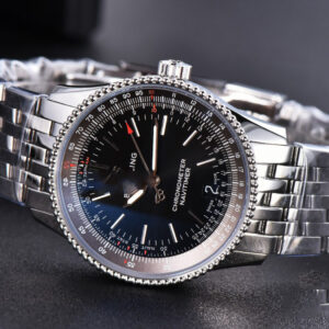 Navitimer TF 38MM SS Black Dial Gray Bezel SS Bracelet A2824 - Image 10