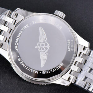 Navitimer TF 38MM SS Black Dial Gray Bezel SS Bracelet A2824 - Image 12
