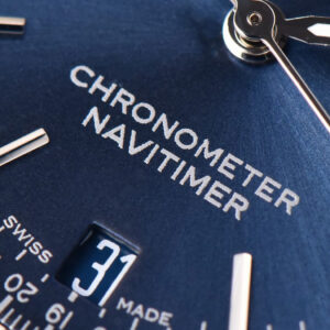 Navitimer TF 38MM SS Blue Dial White Bezel SS Bracelet A2824 - Image 7