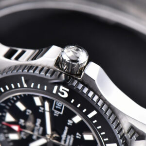 Superocean TF 44MM Black Ceramic Black Dial Stick Marker SS Bracelet A2824 - Image 2