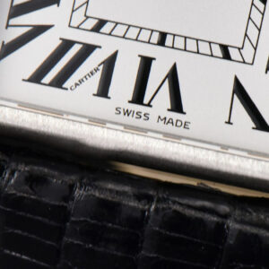 Tank Must Large 33.7×25.5mm K11F White Dial Black Croc Texture Strap Quartz - Image 22