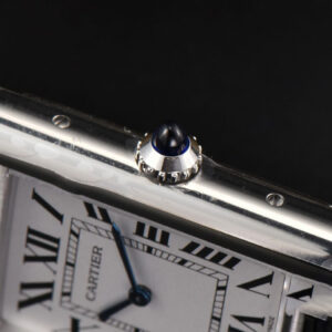 Tank Must Large 33.7×25.5mm K11F White Dial Black Croc Texture Strap Quartz - Image 27