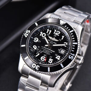 Superocean TF 44MM White Ceramic Black Dial Numerical Marker SS Bracelet A2824 - Image 19