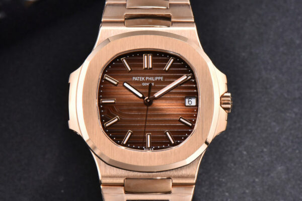 Nautilus 5711R 40MM 3KF Brown Dial RG Bracelet A324 V3