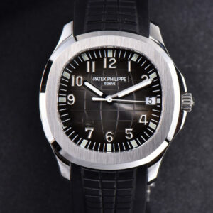 Aquanaut 5167 40mm 3KF Black Dial Black Rubber Strap A330 V3