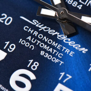 Superocean TF 44MM Black Ceramic Blue Dial SS Bracelet A2824 - Image 4