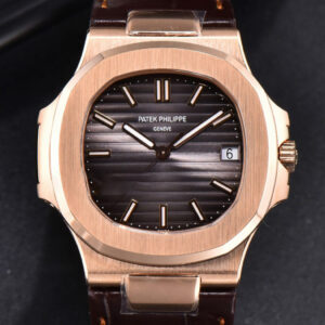 Nautilus 5711R 40MM 3KF Brown Dial Brown Leather Strap A324 V3