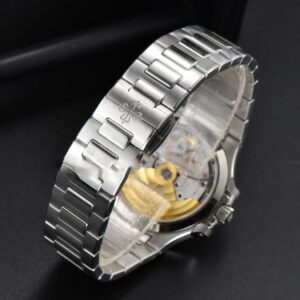 Nautilus 7118 Ladies 3KF 35MM Blue Dial SS Bracelet A324 - Image 10