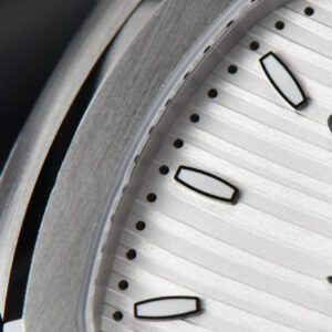 Nautilus 7118 Ladies 3KF 35MM White Dial SS Bracelet A324 - Image 15