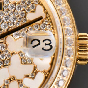 DateJust 31MM Ladies 904L YG WF Diamond Butterfly Dial Oyster Bracelet A2671 - Image 5