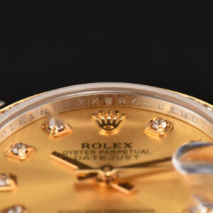 DateJust 31MM Ladies 904L YG/SS WF Diamond YG Dial Diamond Marker Jubilee Bracelet A2671 - Image 12