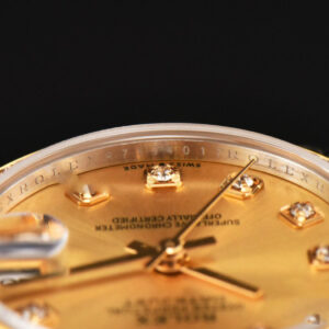 DateJust 31MM Ladies 904L YG/SS WF Diamond YG Dial Diamond Marker Jubilee Bracelet A2671 - Image 13