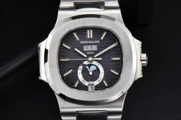 Nautilus 5726 PPF Full Function Gray Dial SS Bracelet A324
