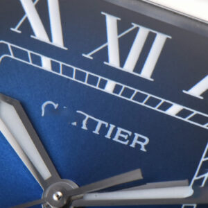 Santos de Cartier Medium SS BVF 35MM Blue Dial SS Bracelet MIYOTA 9015 - Image 20