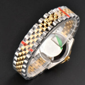 DateJust 31MM Ladies 904L YG/SS WF Green Dial Diamond Marker Jubilee Bracelet A2671 - Image 2