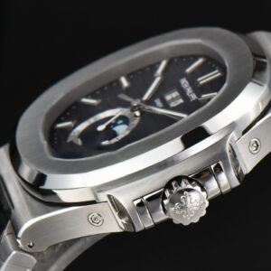 Nautilus 5726 PPF Full Function Gray Dial SS Bracelet A324 - Image 4