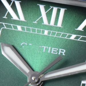 Santos de Cartier Medium SS BVF 35MM Green Dial SS Bracelet MIYOTA 9015 - Image 21