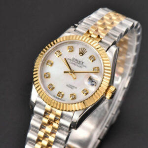 DateJust 31MM Ladies 904L YG/SS WF MOP Dial Jubilee Bracelet A2671 - Image 2