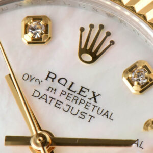DateJust 31MM Ladies 904L YG/SS WF MOP Dial Jubilee Bracelet A2671 - Image 3